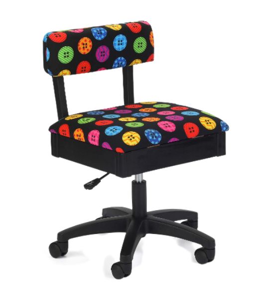 Bright Buttons Hydraulic Sewing Chair