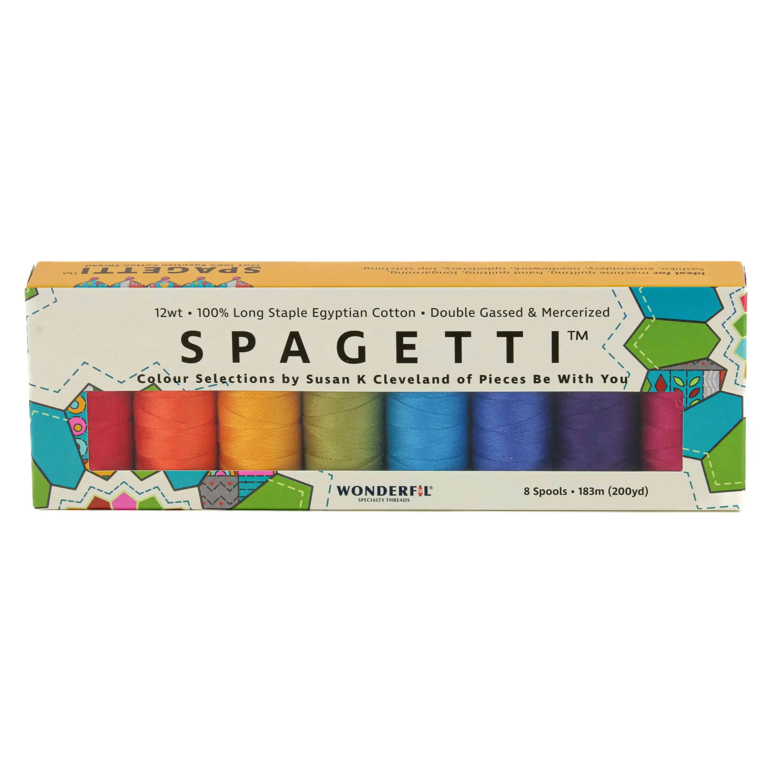Spagetti 12 wt Thread Packs – Vibrant Colors for Stunning Projects
