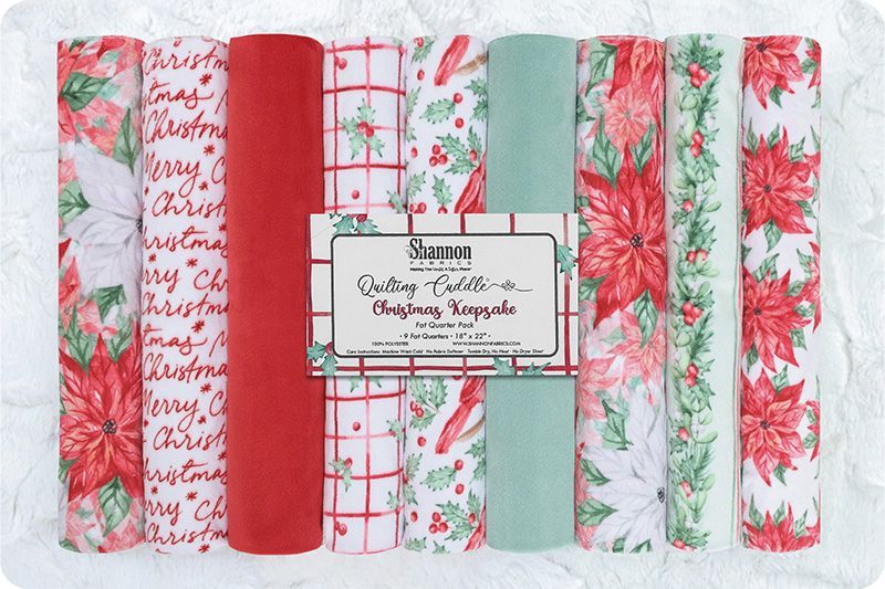 Quilting Cuddle® Fat Quarter Pack Christmas Keepsake