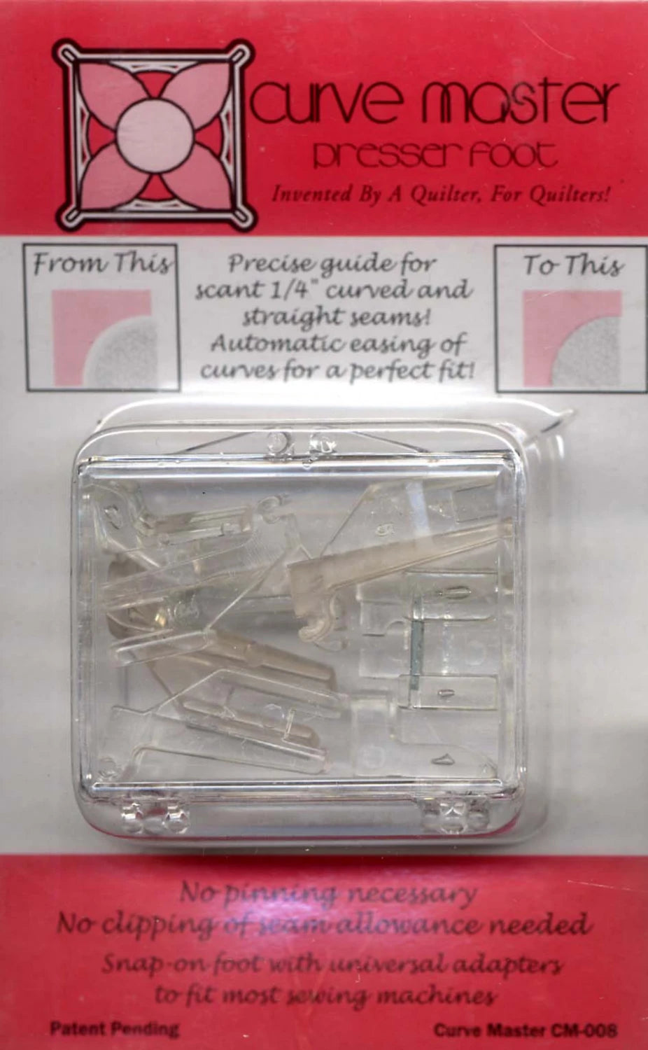 Presser Foot Curve Master