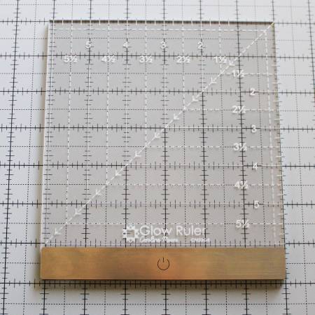 Carolina Moore Glow Ruler 6in Square
