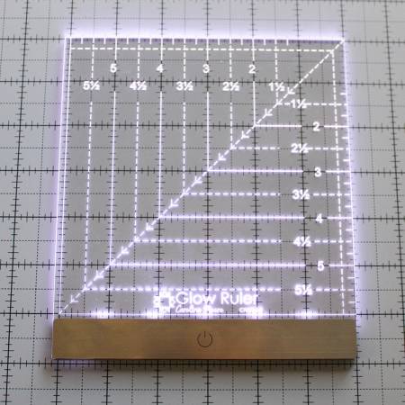 Carolina Moore Glow Ruler 6in Square