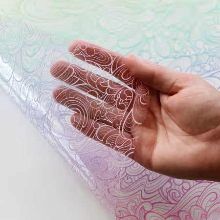 Tula Pink Floral Reef Collection: Making Waves Vinyl 1 YD
