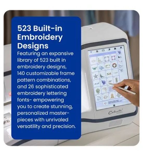 Celeste CX1e Computerized Embroidery-Only Machine