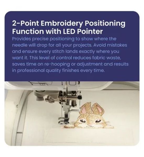 Celeste CX1e Computerized Embroidery-Only Machine