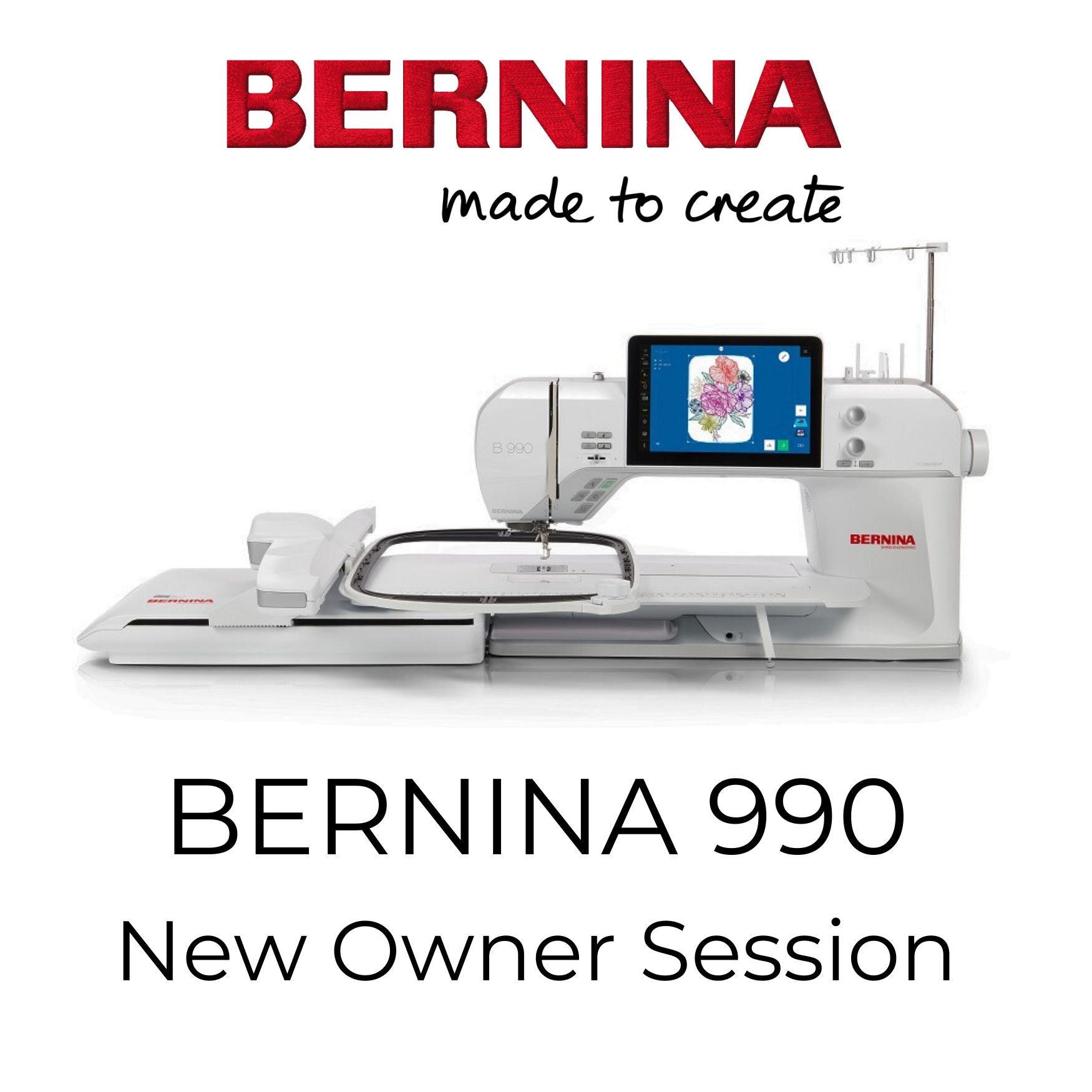 BERNINA 990 New Owners 12/16/25 9:00 a.m. – 12:00 p.m.