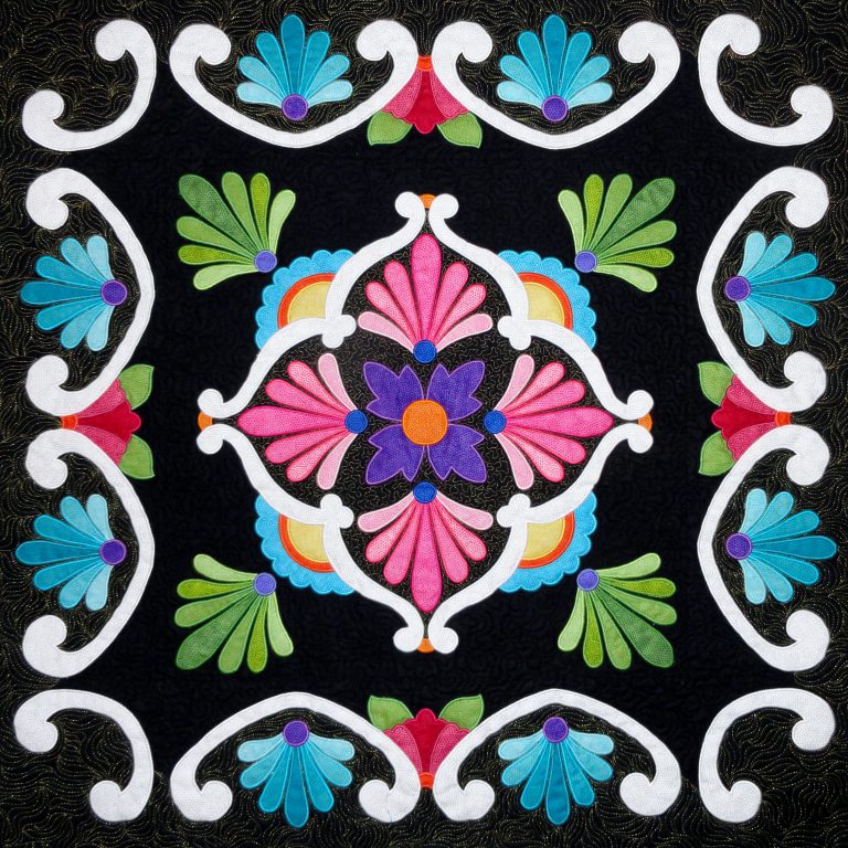 Fiesta de Talavera Applique Design Blocks