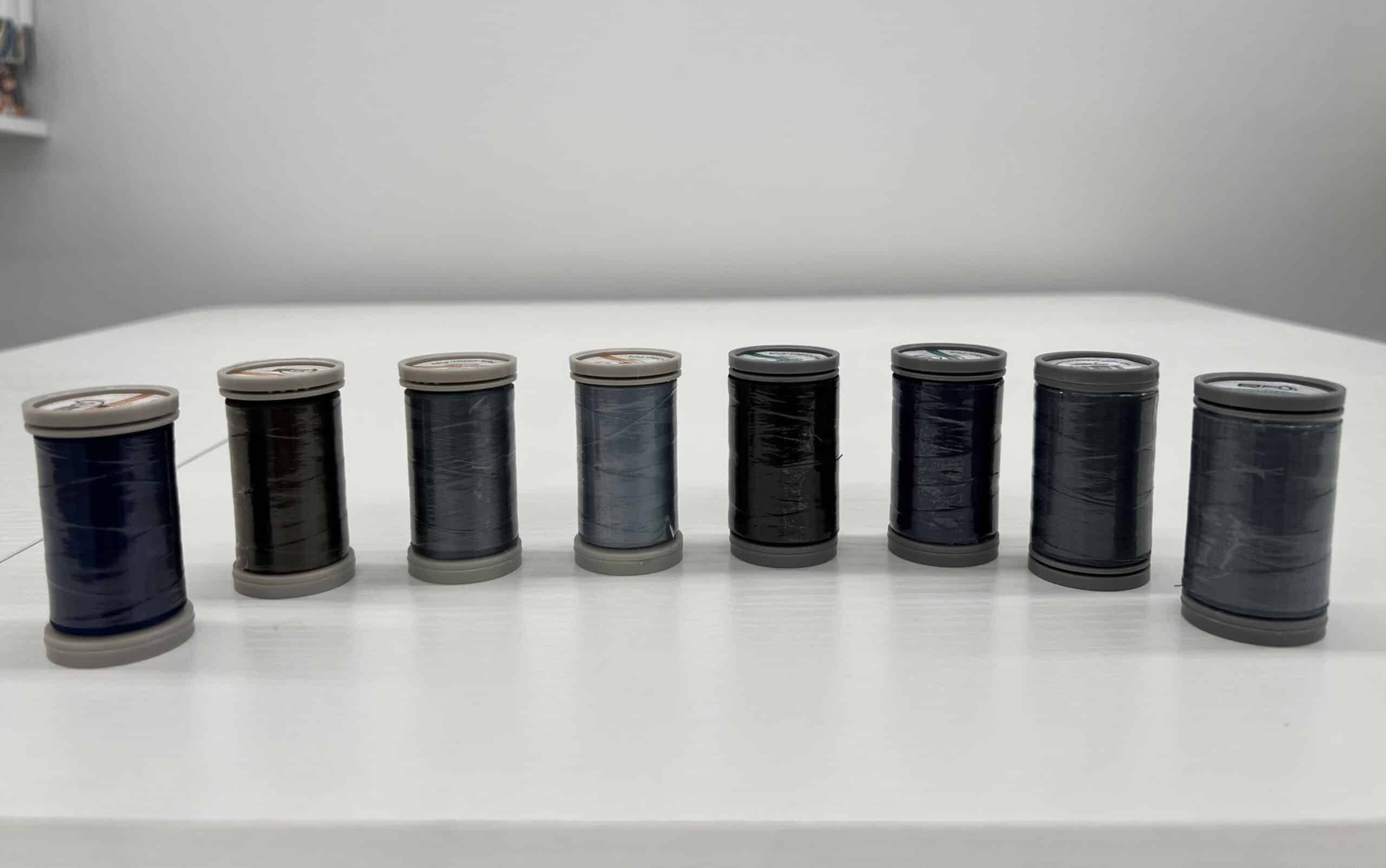 Piecing Partners Thread Bundle Darks