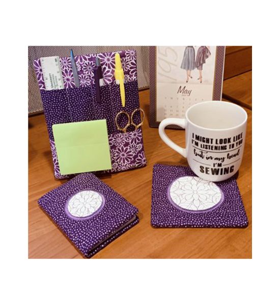 Desk Organizer Set Small USB Design