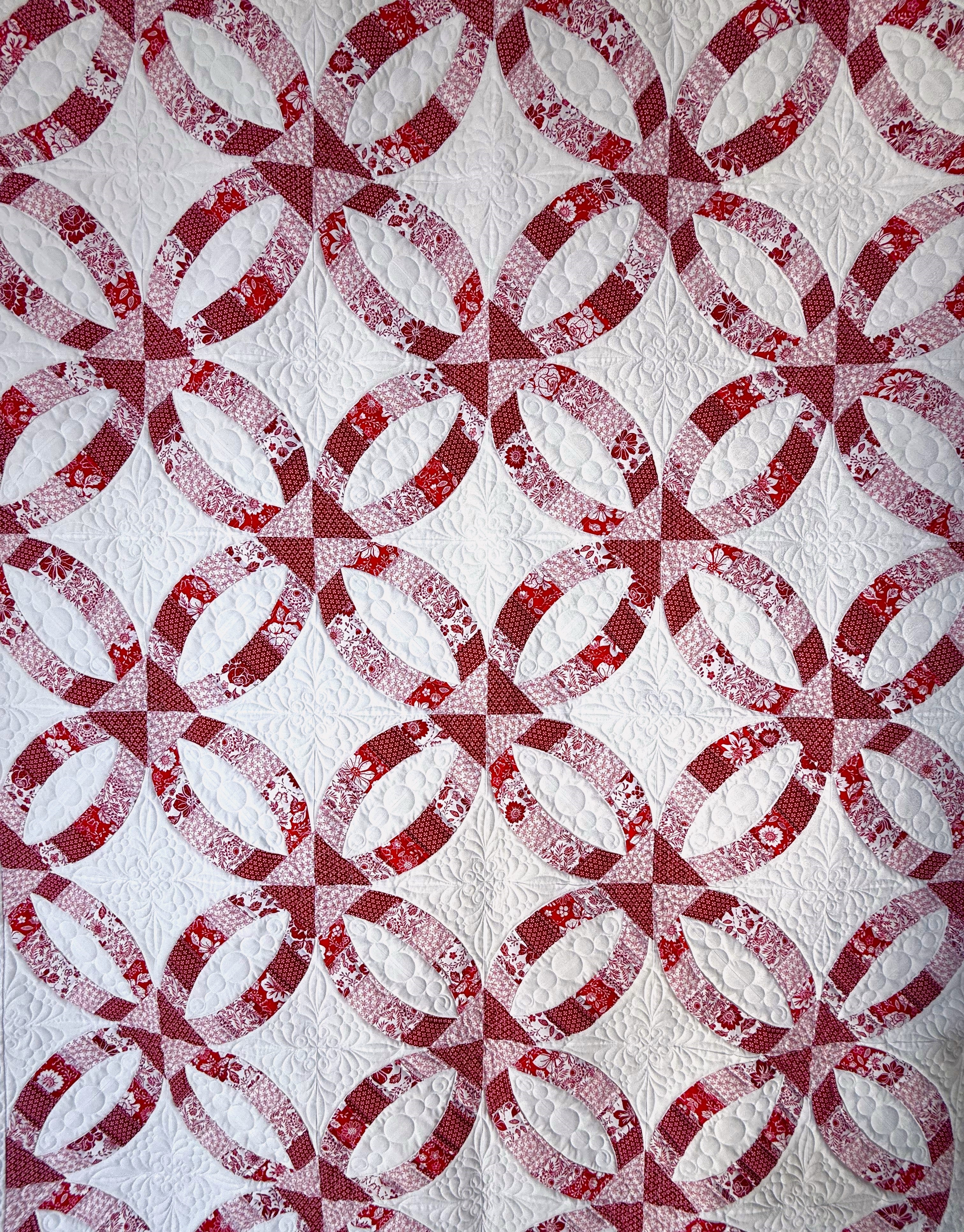 Double Wedding Ring Quilt Top 3/10/26 and 3/31/26 9:30 a.m. – 4:30 p.m.