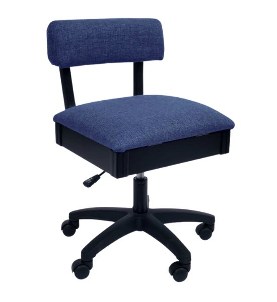 Duchess Blue Hydraulic Sewing Chair