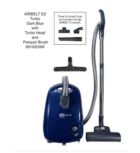 SEBO E2 Upright Vacuum Cleaner (DARK BLUE)