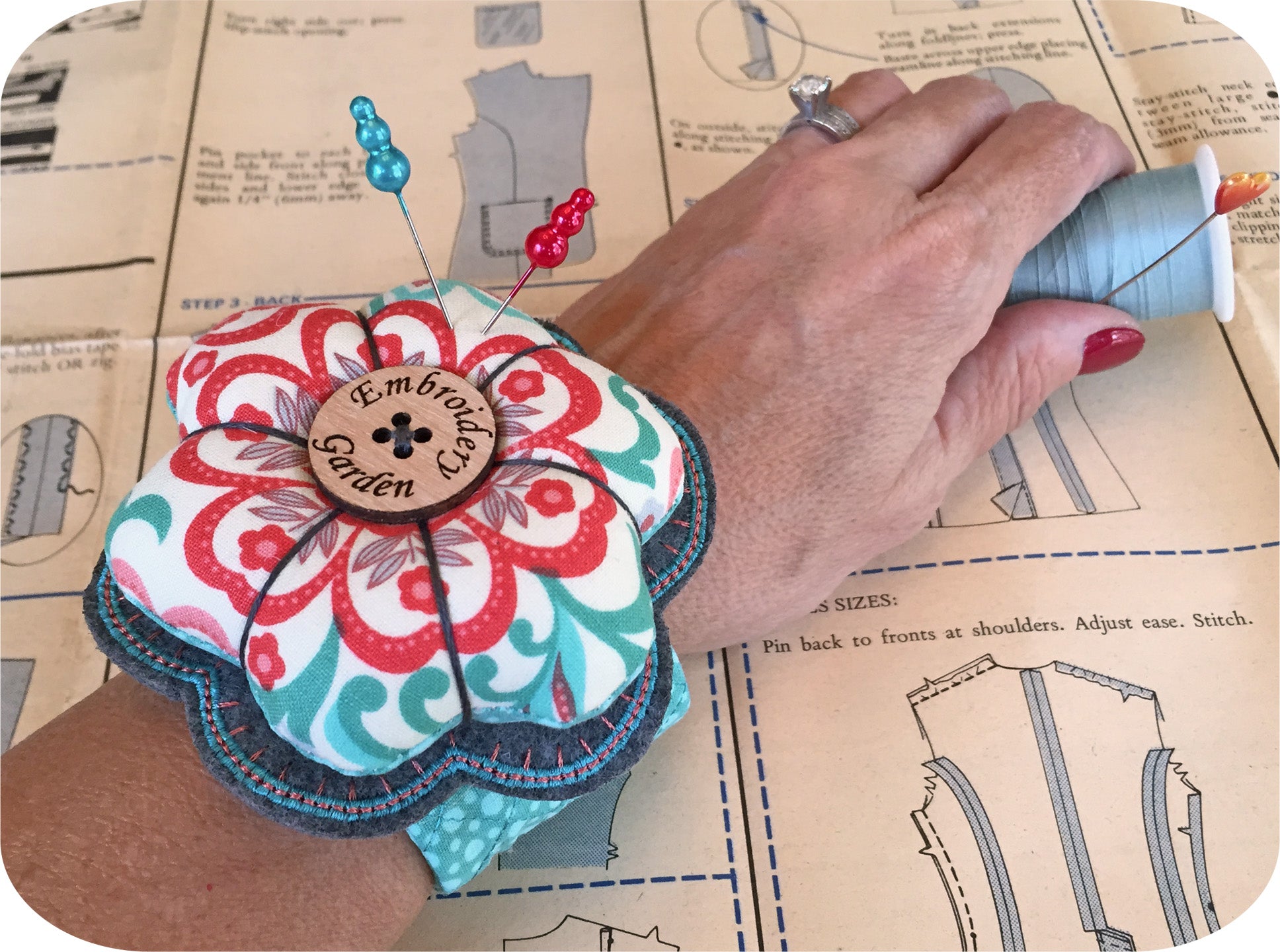 Wrist Pincushions