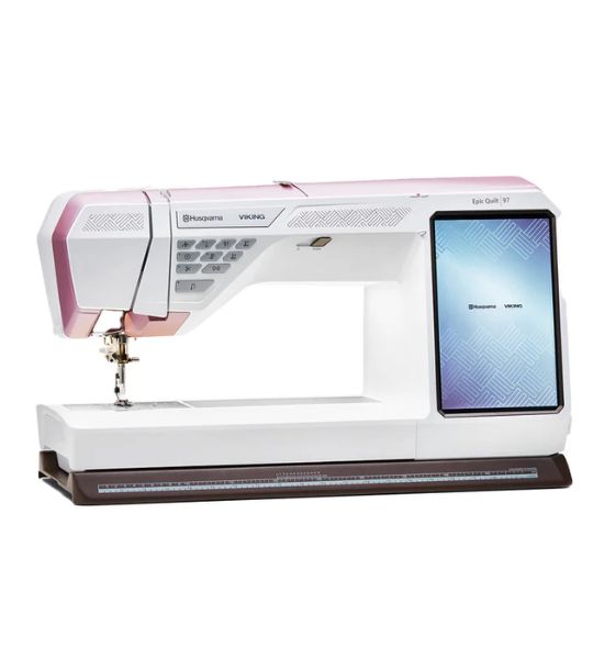 Refurbished HUSQVARNA® VIKING® EPIC QUILT™ 97 Sewing Machine & Accessories Bundle