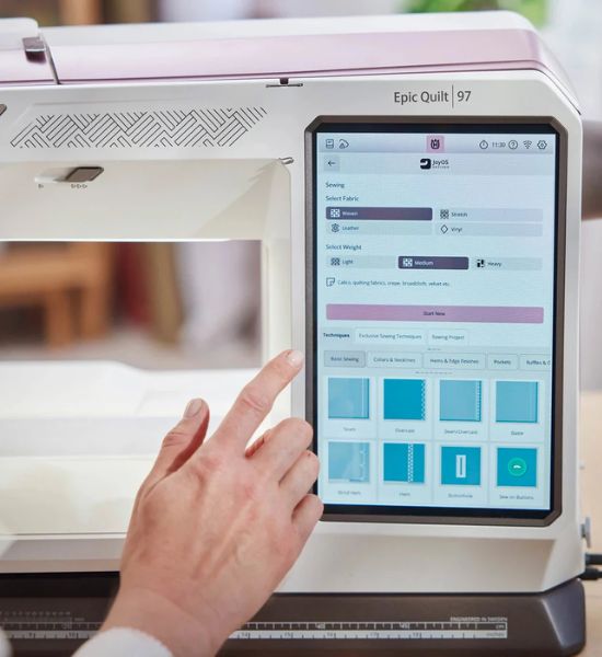 HUSQVARNA® VIKING® EPIC QUILT™ 97 Sewing Machine & Accessories Bundle