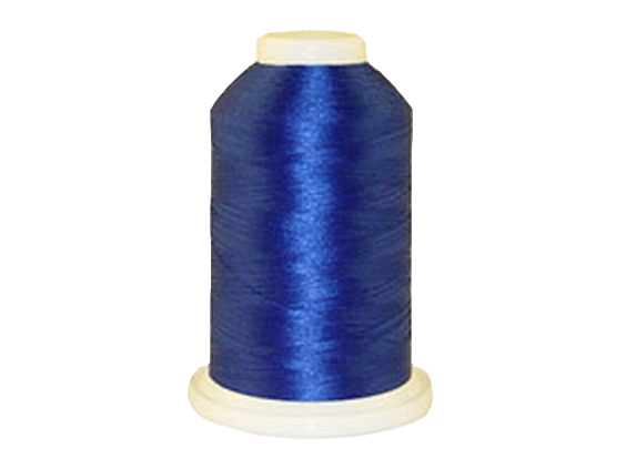 Ultramarine 100% Polyester Color Fast, High Shine Embroidery Thread