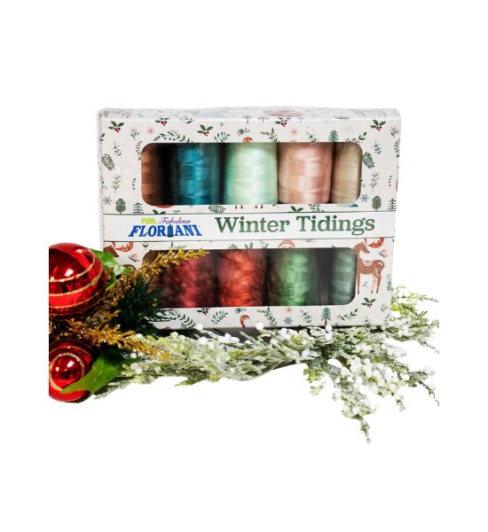 Floriani Winter Tidings Thread Set