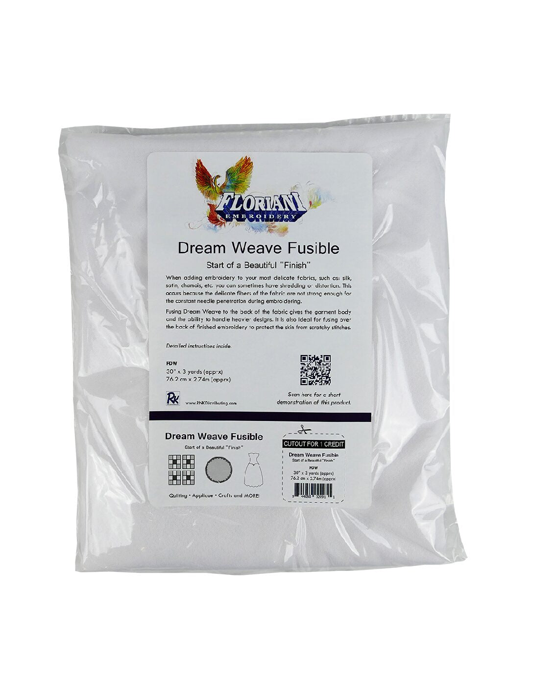 Dream Weave Fusible 30" x 3YDS