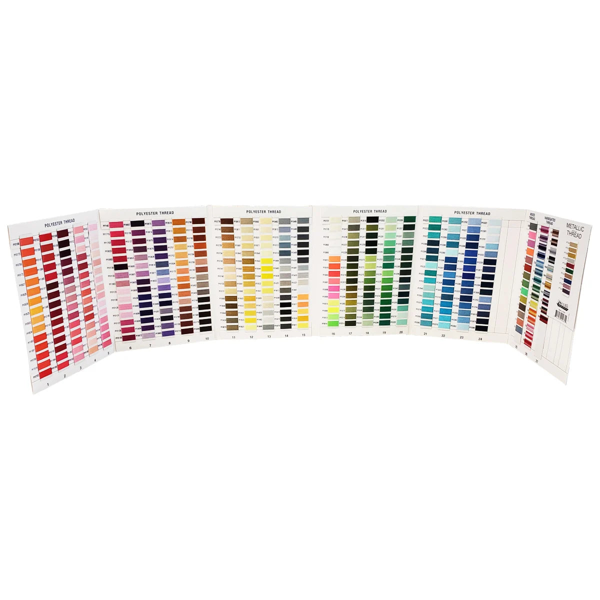 FLORIANI THREAD CHART- ACTUAL