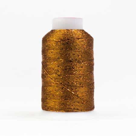 Glamore 12wt Rayon Metallic 274m Golden Brown