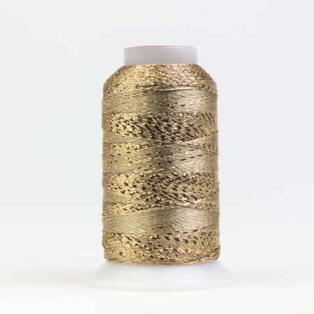 Glamore 12wt Rayon Metallic 274m Light Brass