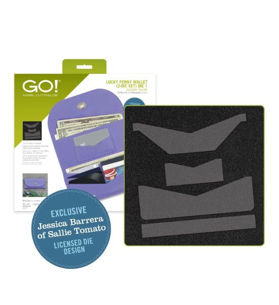 GO! Lucky Penny Wallet (2-Die Set) by Sallie Tomato *PRE-ORDER*