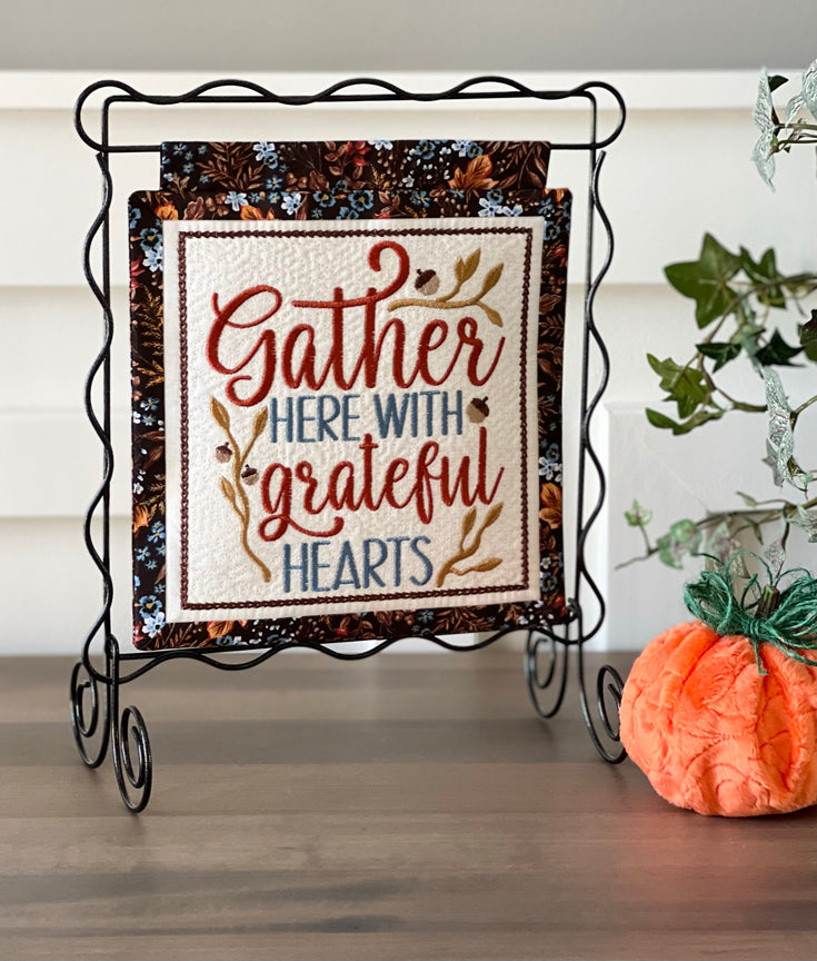 Embroidery Garden Mug Rug and Mini Hangings Bundle (Exclusive)