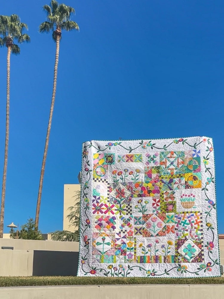 Green Tea and Sweet Beans Jen Kingwell BOM 1/21/26, 2/11/26, 3/18/26, 4/15/26, 5/13/26, 6/17/26 9:30a - 4p