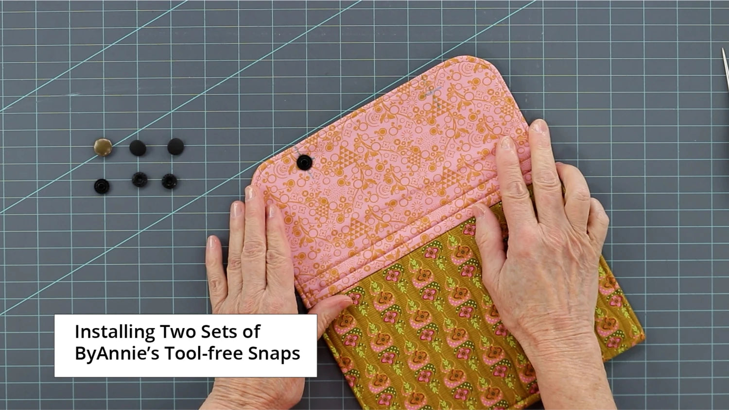 Tool-free Snaps - Set of Four - Nickel