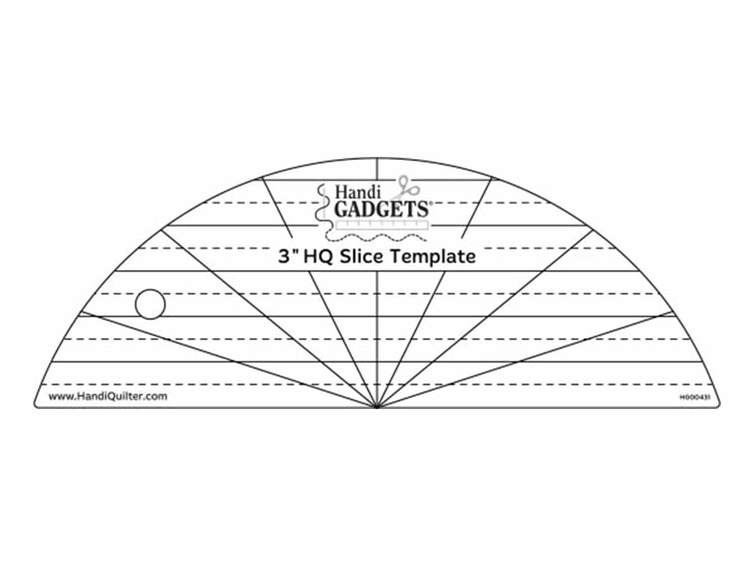 HQ Slice Template, 3 inch