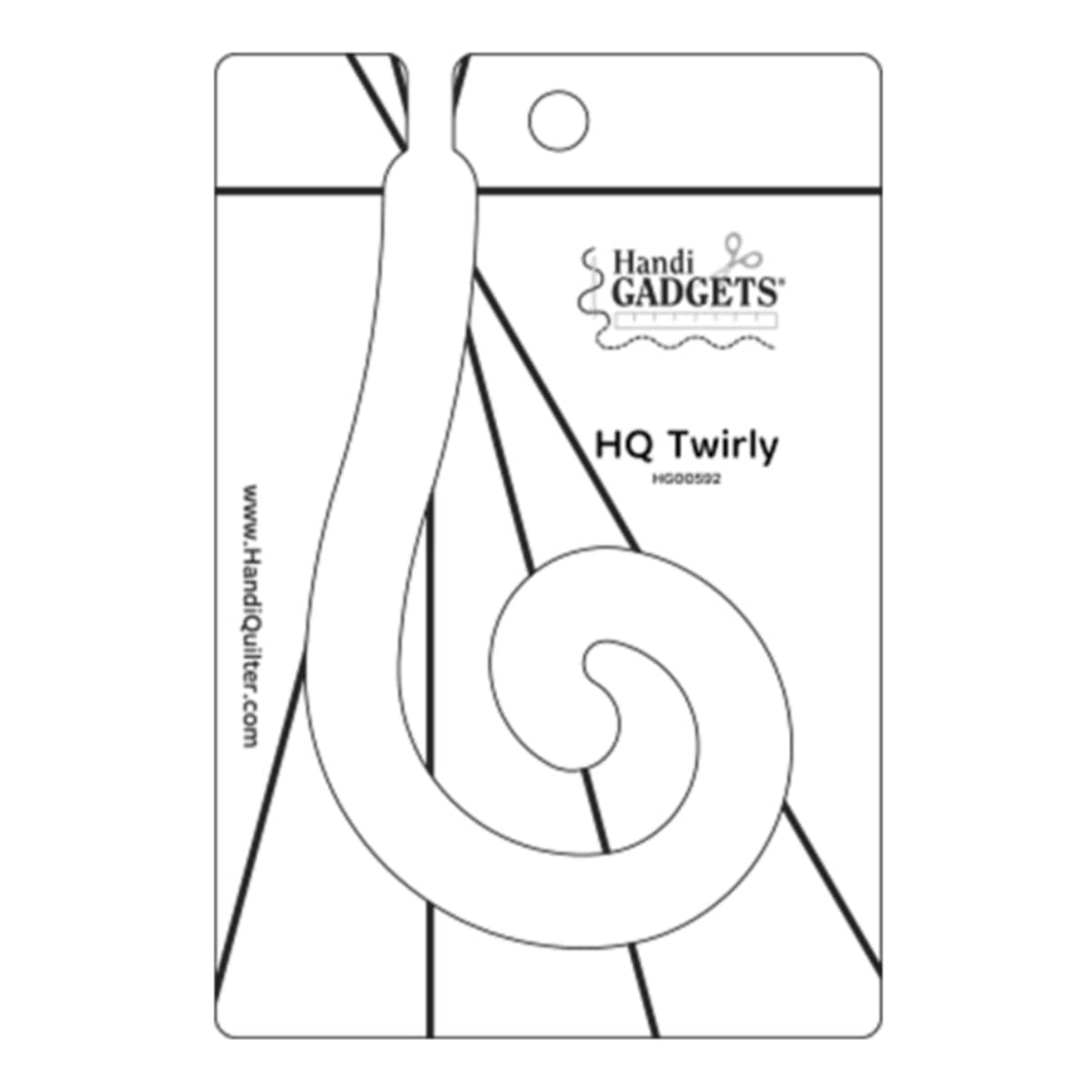 Handi Quilter HQ Twirly Template