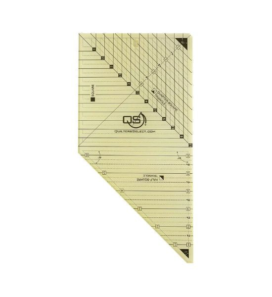 Quilter's Select Tri/Square 3 In 1 Combo Ruler