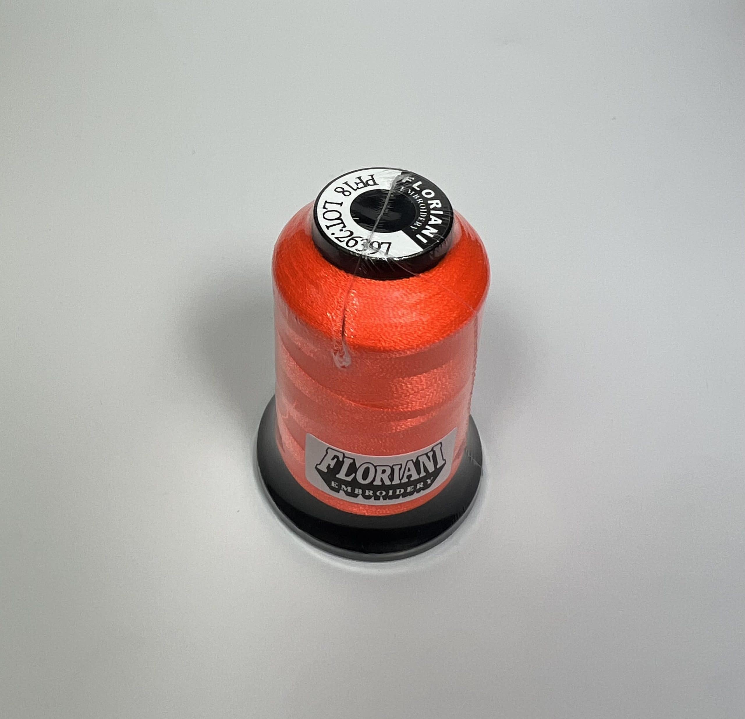 PF0018 - Floriani Embroidery Thread, 1,100yd Spool, Navahoe Orange