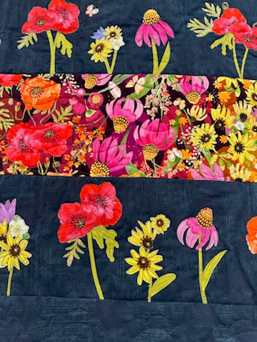 Superbloom Gathering Wildflowers Quilt Kit – Modified Kit – by Robin Pickens (Finished Size: 53.75" x 57.5")