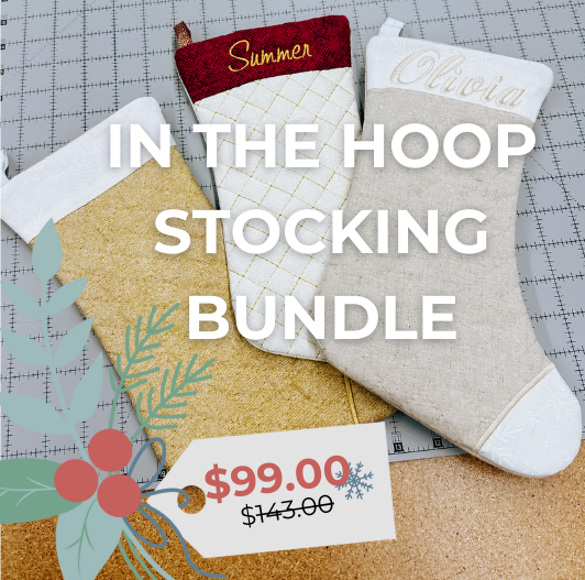 In the Hoop Stocking Bundle