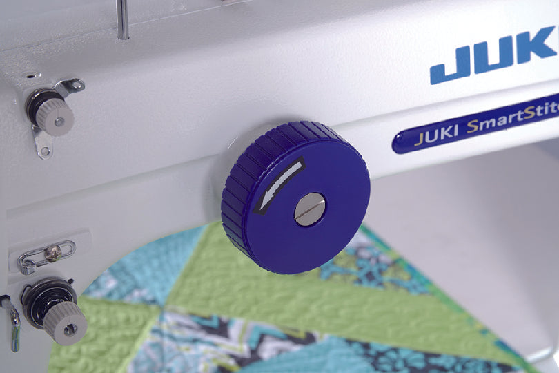 Juki Miyabi J-350 QVP-S Sit-Down Longarm Quilting Machine With Table