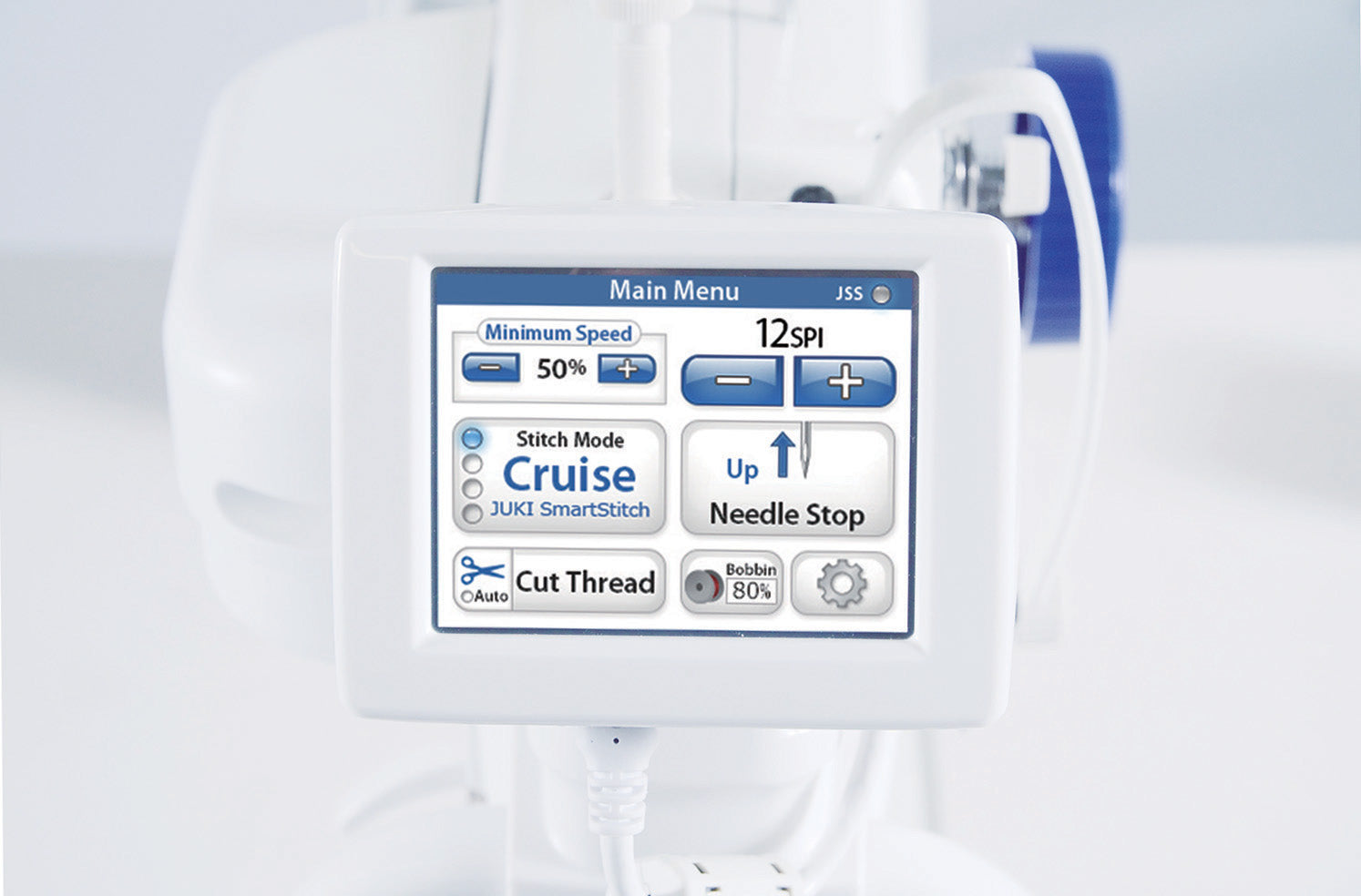 Juki J-350QVP Miyabi Longarm Quilting Machine