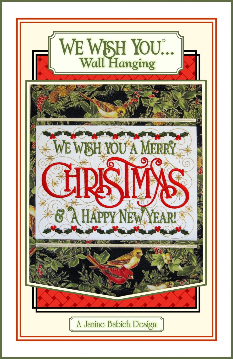 We Wish You... Wall Hanging Pattern