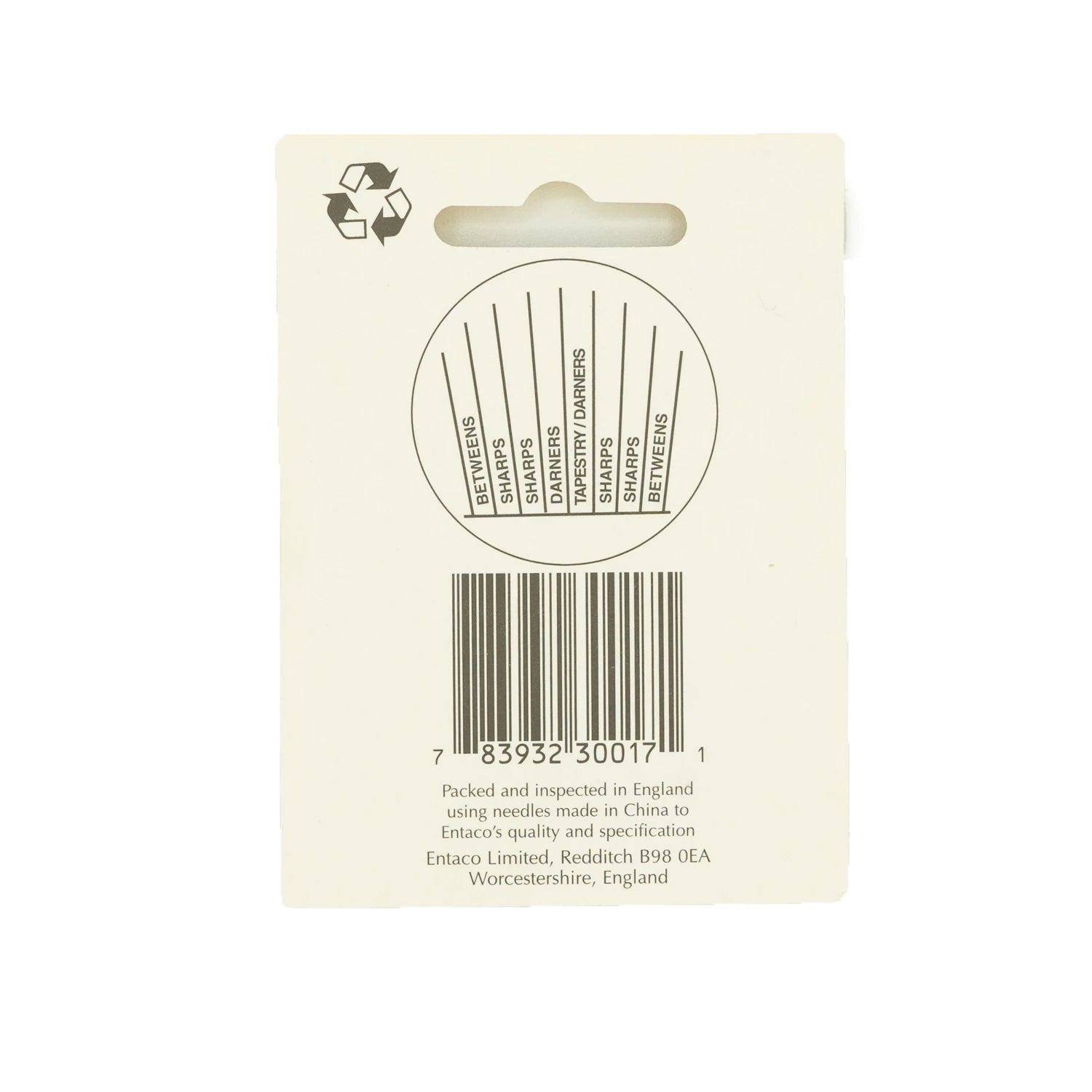 John James Sewers Compact Needle Assortment 30ct