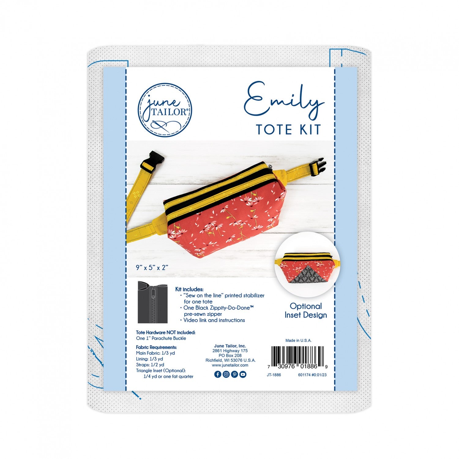 June Tailor, Emily Tote Black