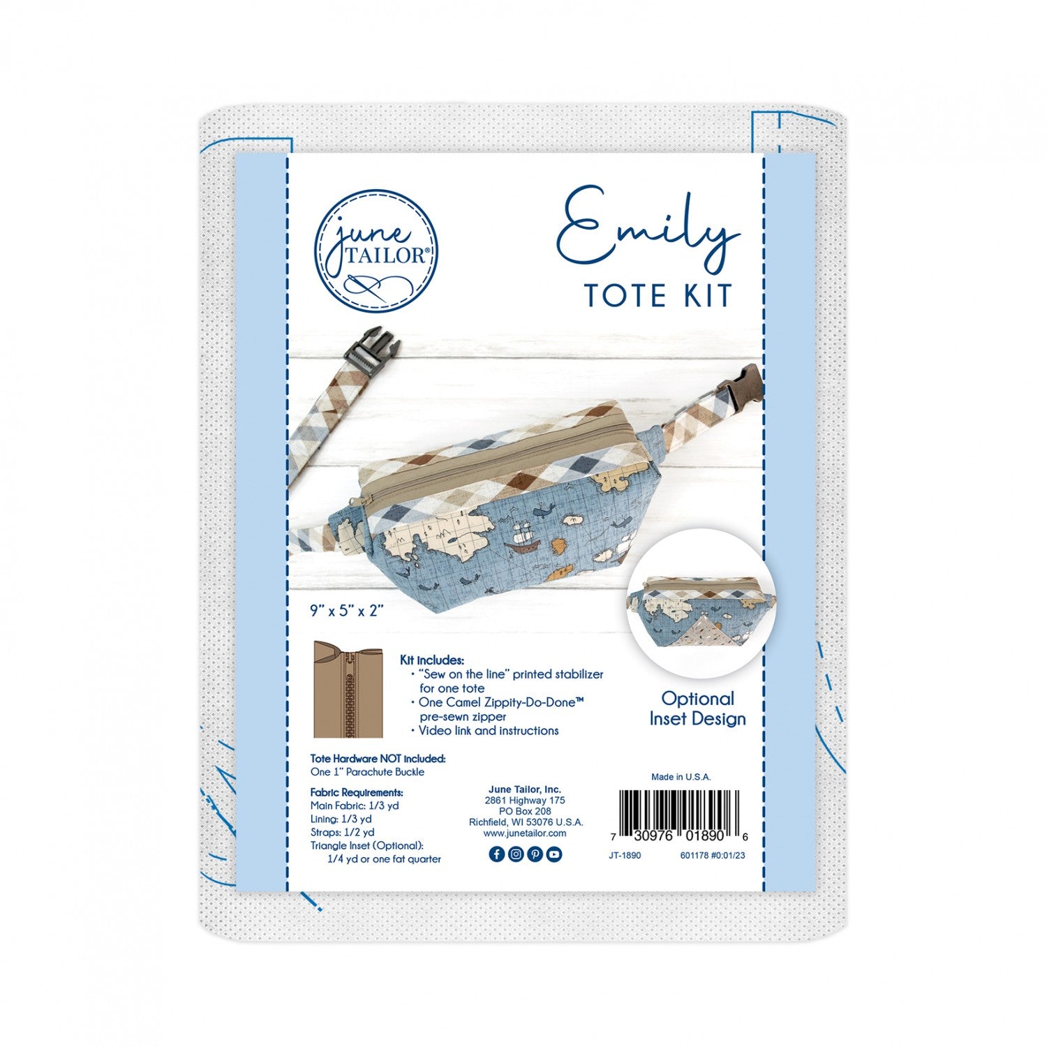 June Tailor, Emily Tote Camel