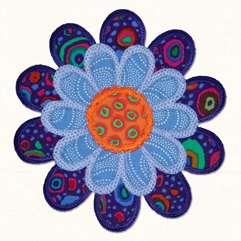 QUILT PATTERN - JUST FLOWERS