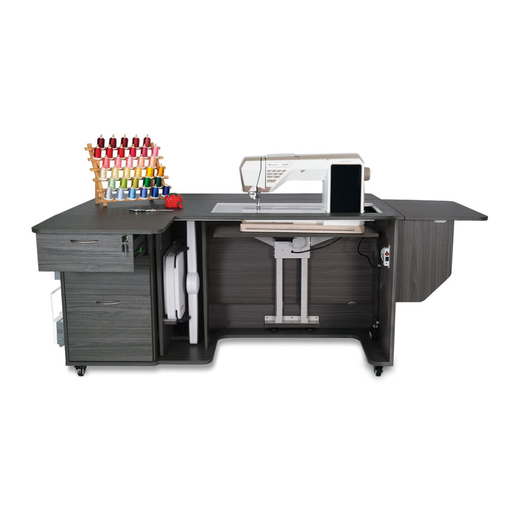 Sydney Lite Dual Rail Electric Sewing Cabinet