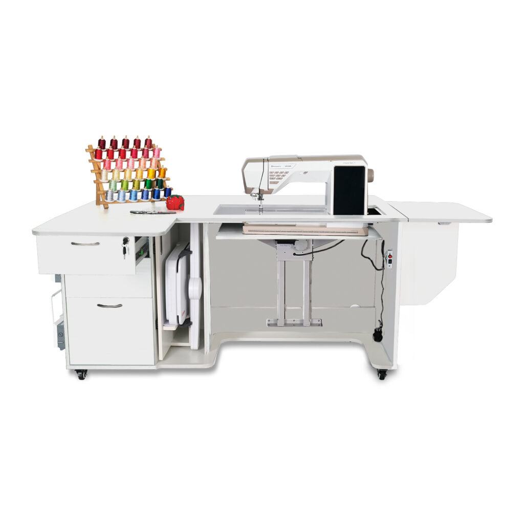 Sydney Lite Dual Rail Electric Sewing Cabinet