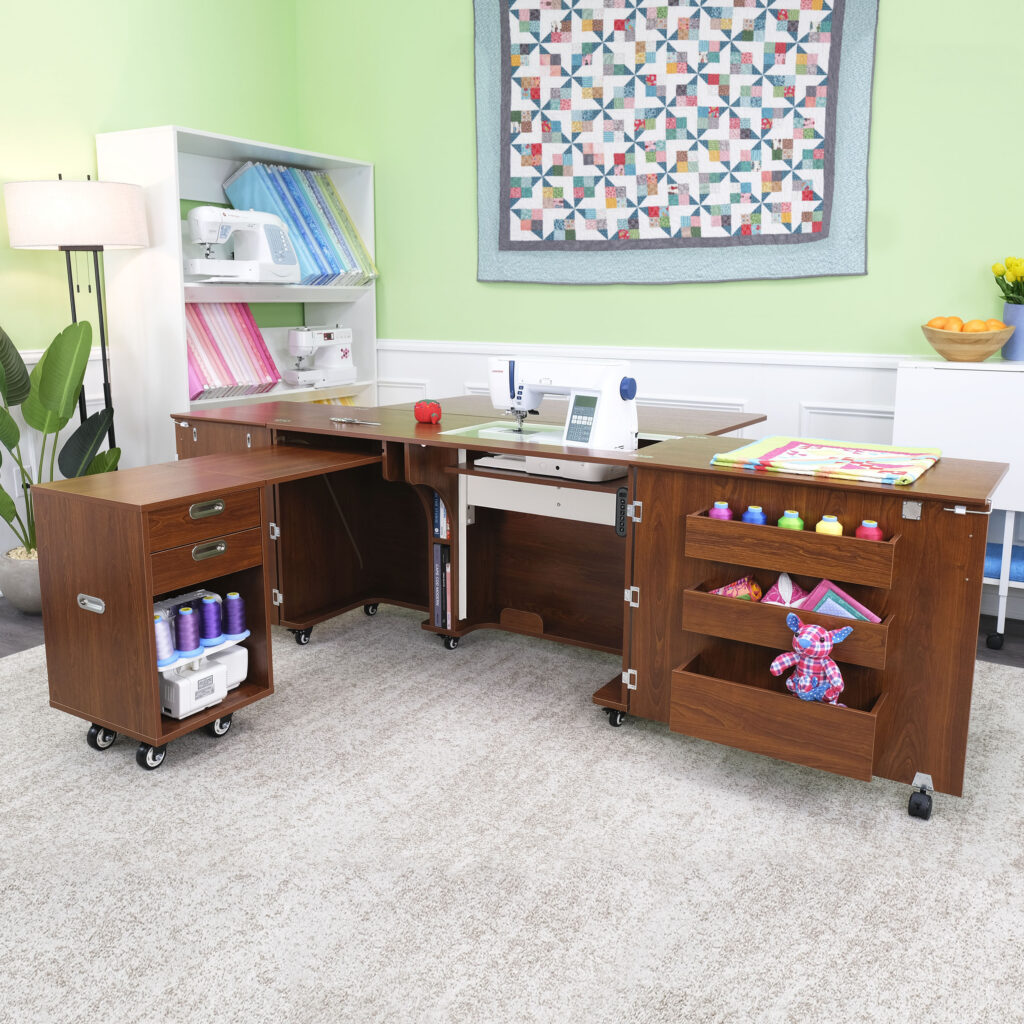 Aussie Dual Rail Electric Sewing Cabinet