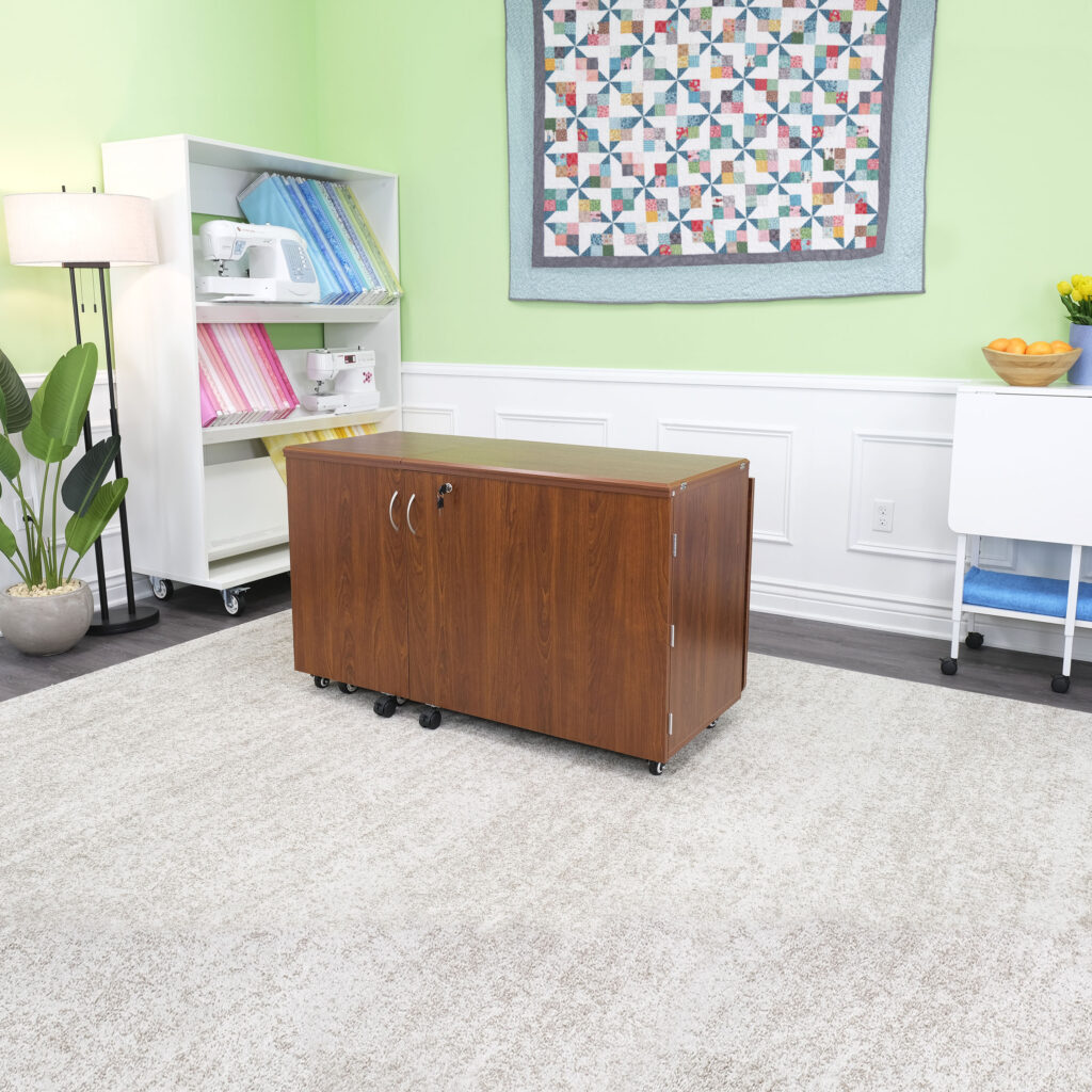 Aussie Dual Rail Electric Sewing Cabinet
