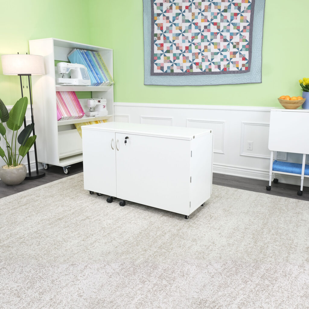 Aussie Dual Rail Electric Sewing Cabinet