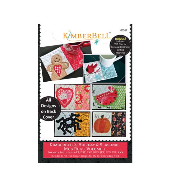 Holiday & Seasonal Mug Rugs, Vol. 1