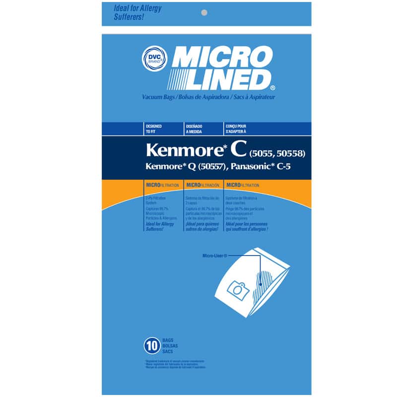 DVC Kenmore 5055/50558 Microlin 10pk