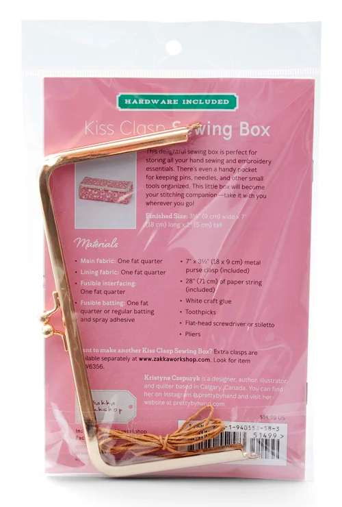 KISS CLASP SEWING BOX KIT
